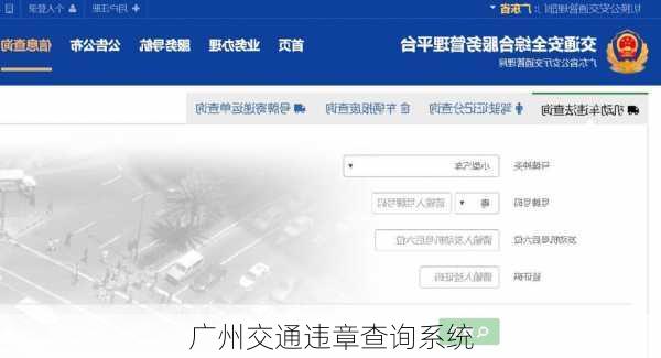 广东省违章车辆查询系统及其重要性